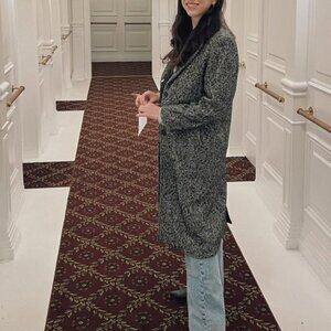 Wool-Blend Trench Coat